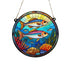 Fish Stained Glass Effect Suncatcher